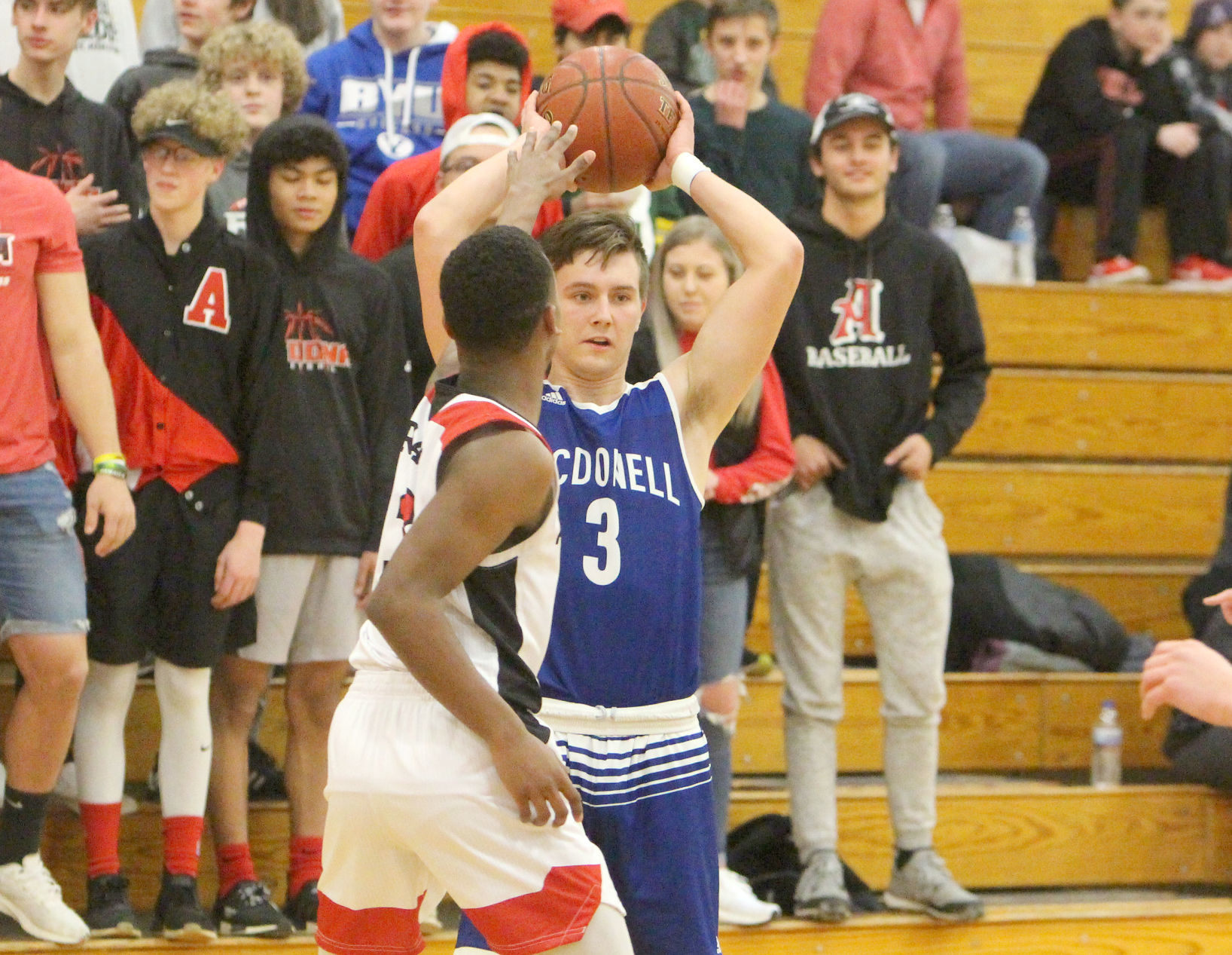 McDonell boys basketball at Altoona 2-13-20